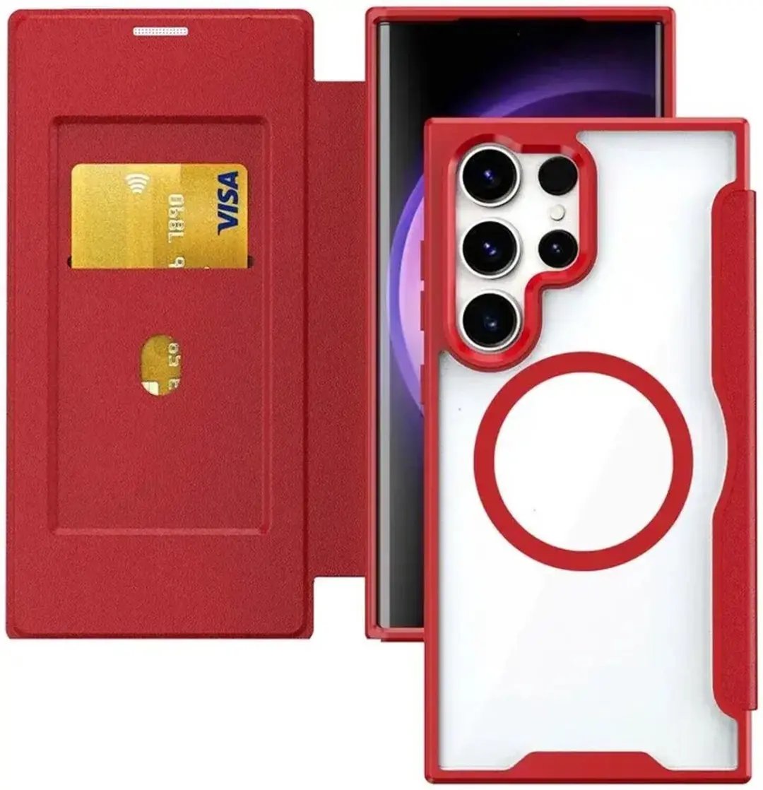 Selected Portemonnee Hoesje Samsung Galaxy S24 Ultra