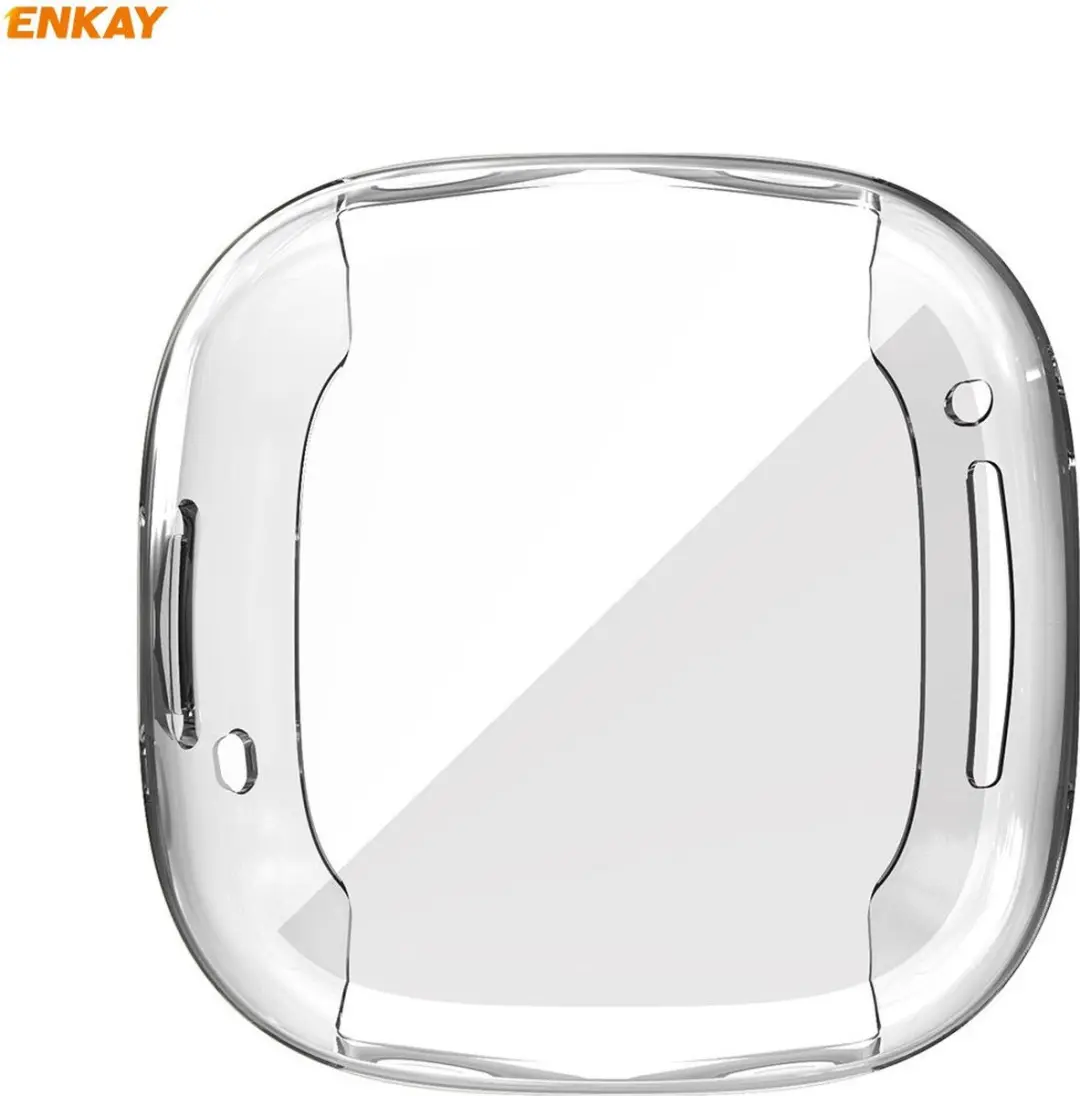 Selected by GSMpunt Fitbit Versa 3/Sense Hoesje - Transparant