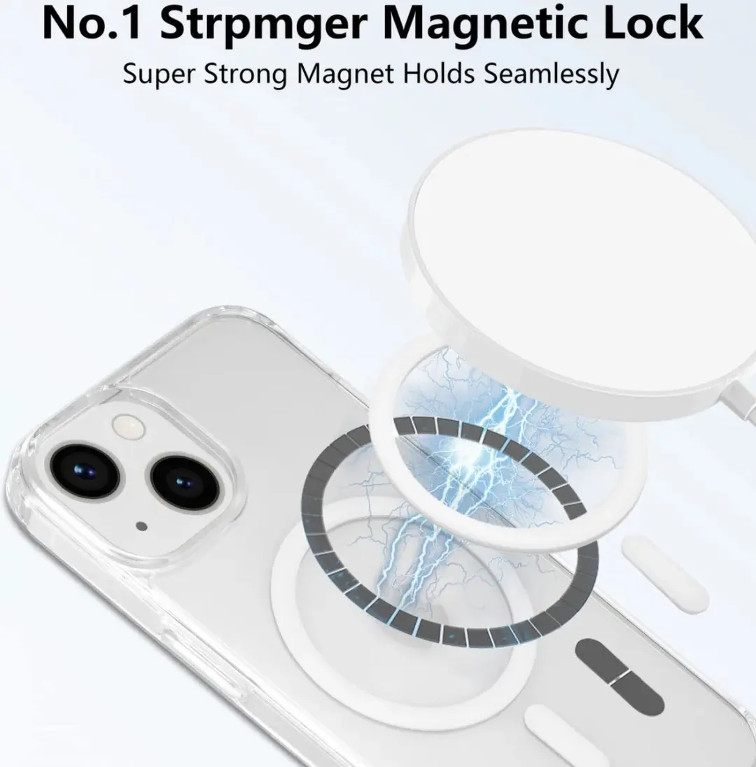 Selected Hoesje iPhone 14 MagSafe Transparant - afbeelding 6 van 6