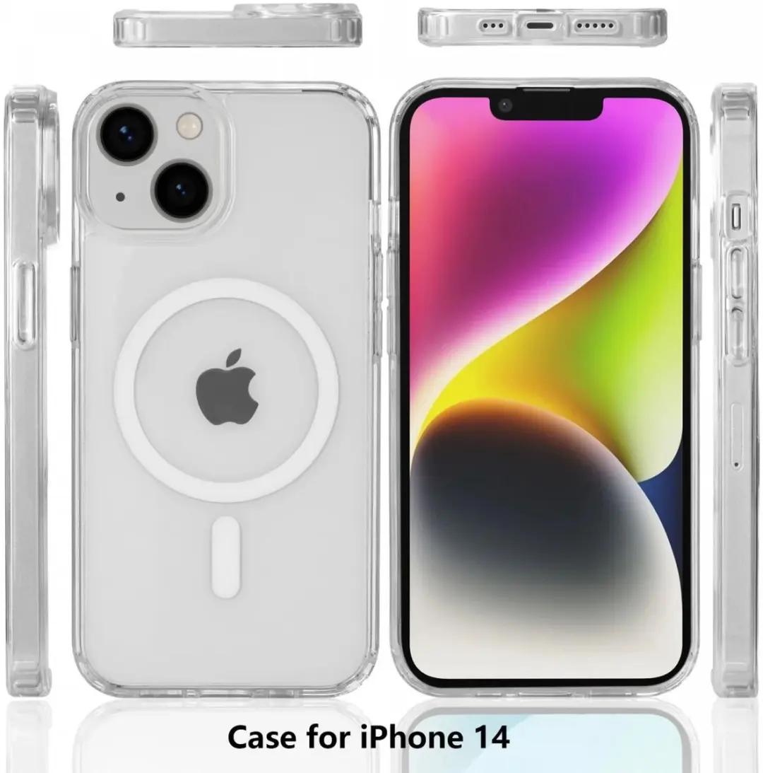 Selected Hoesje iPhone 14 MagSafe Transparant