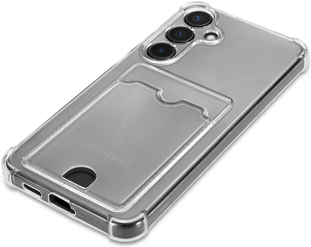 Selected Transparant Hoesje Samsung Galaxy S24 Plus - Pasjeshouder