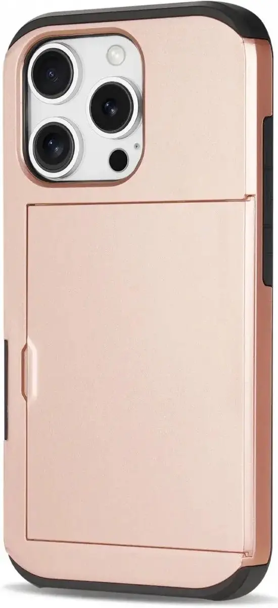 Selected Hoesje iPhone 16 Pro Max Roze - 2 Pasjes