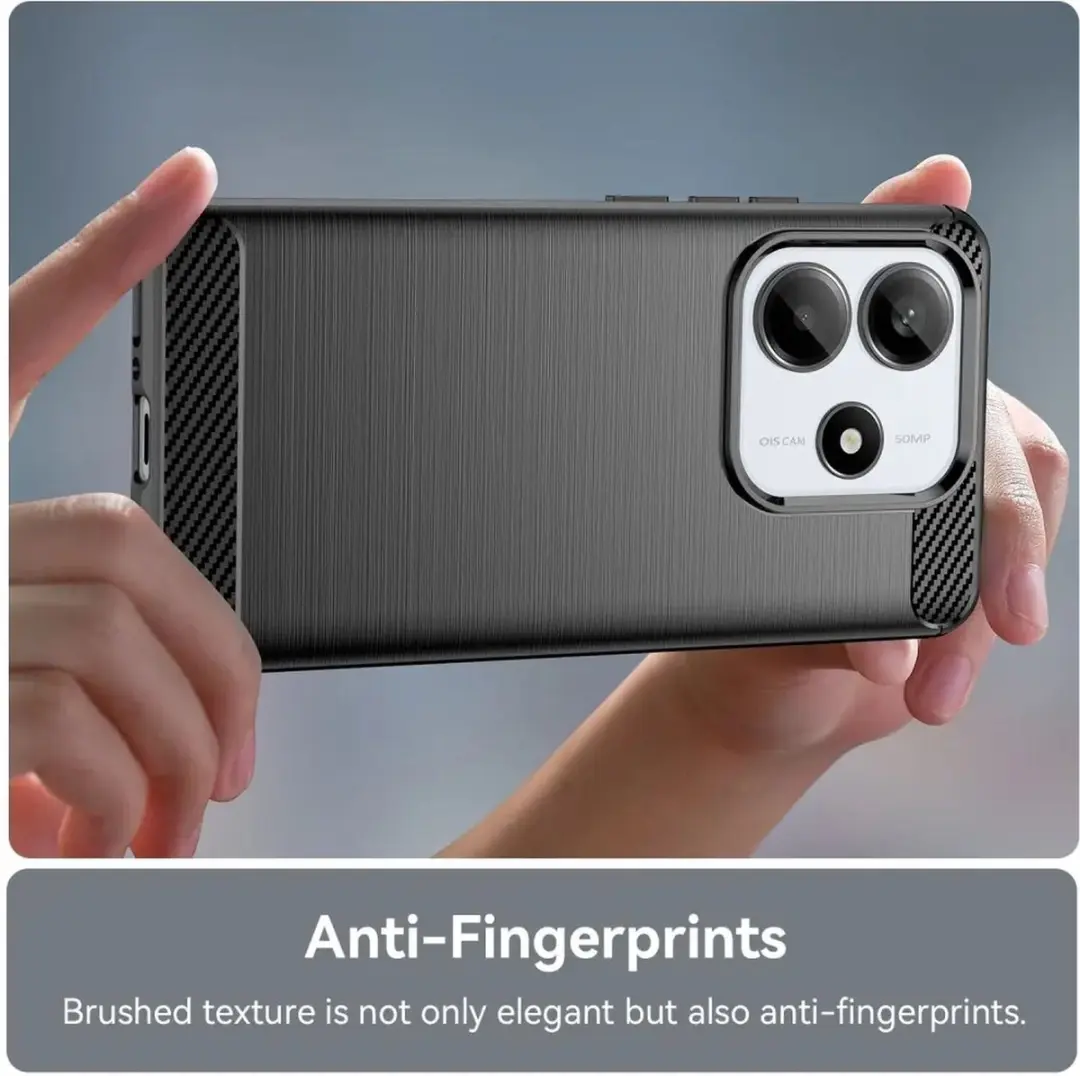Selected TPU Hoesje Xiaomi Redmi Note 14 5G - Zwart
