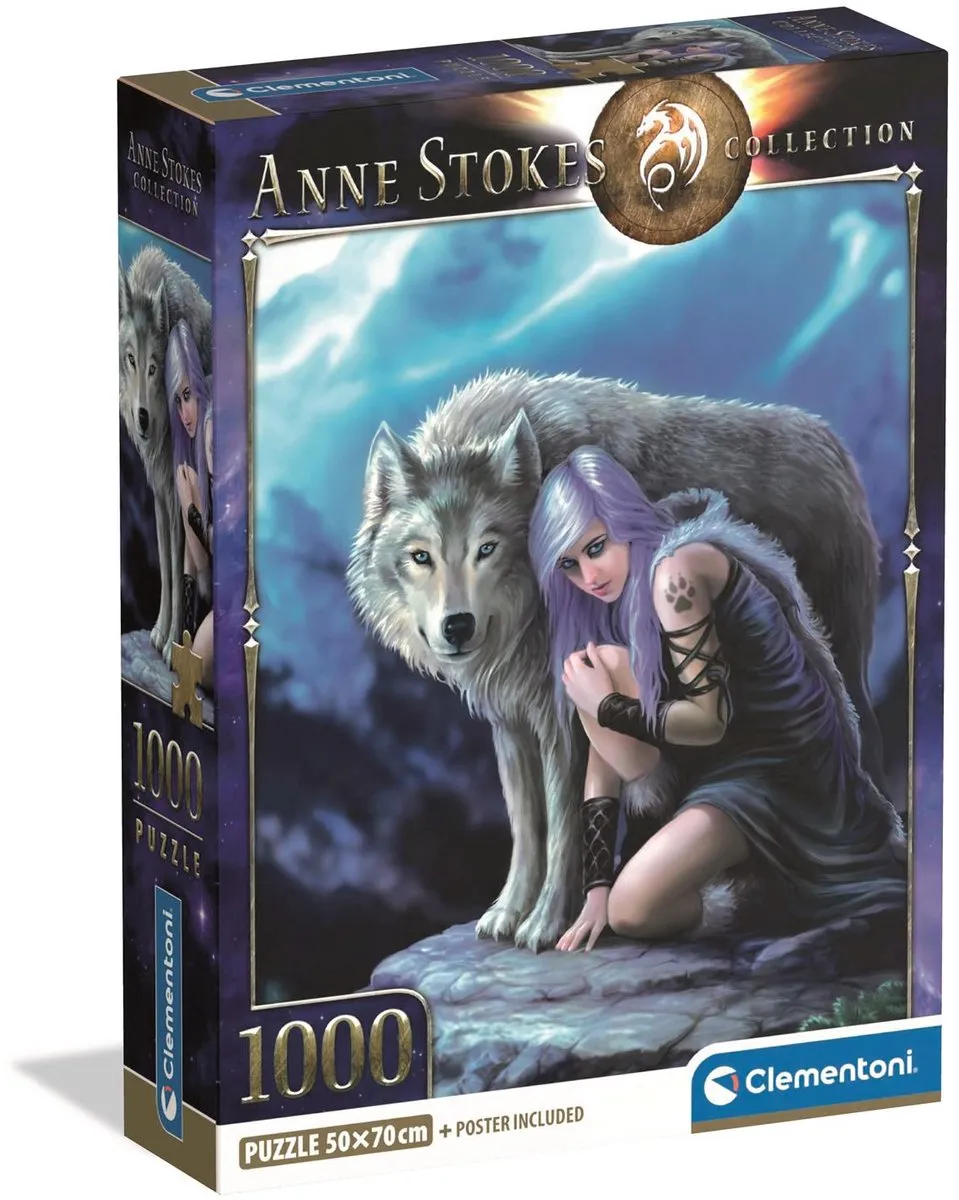 Clementoni Anne Stokes Protector Puzzel 1000 Stuks