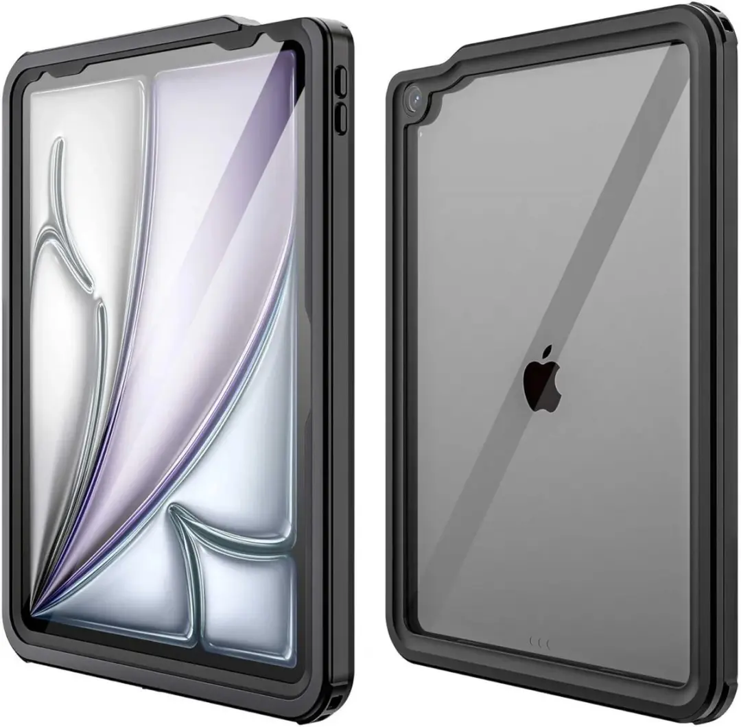 Selected Full Protect Cover IP68 Hoes Apple iPad Air 11 2024 - Zwart