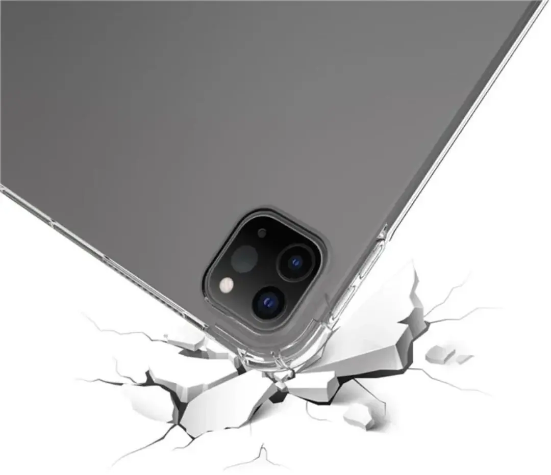 Selected by GSMpunt TPU Hoes Transparant iPad Pro 13 (2024/2025)