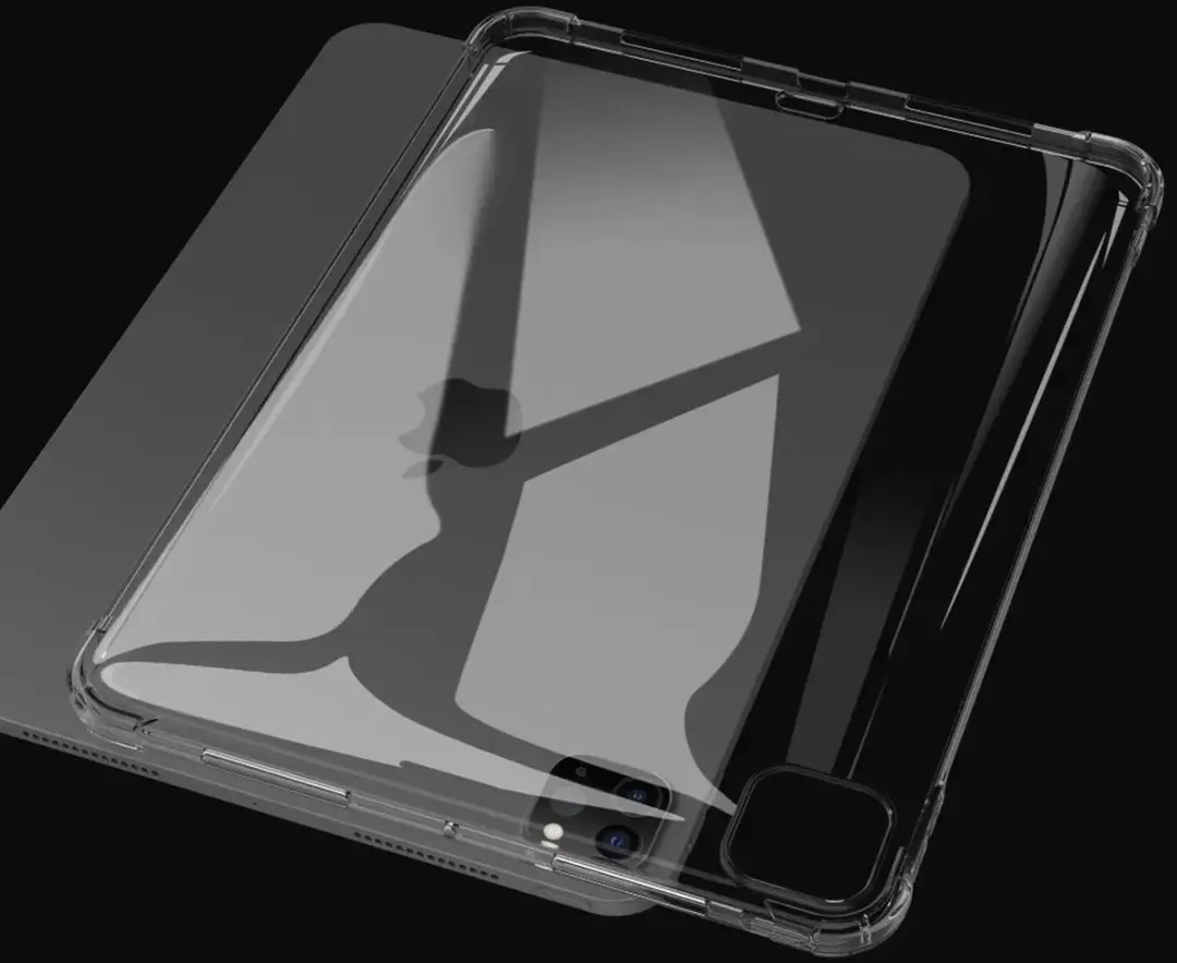 Selected by GSMpunt TPU Hoes Transparant iPad Pro 13 (2024/2025)