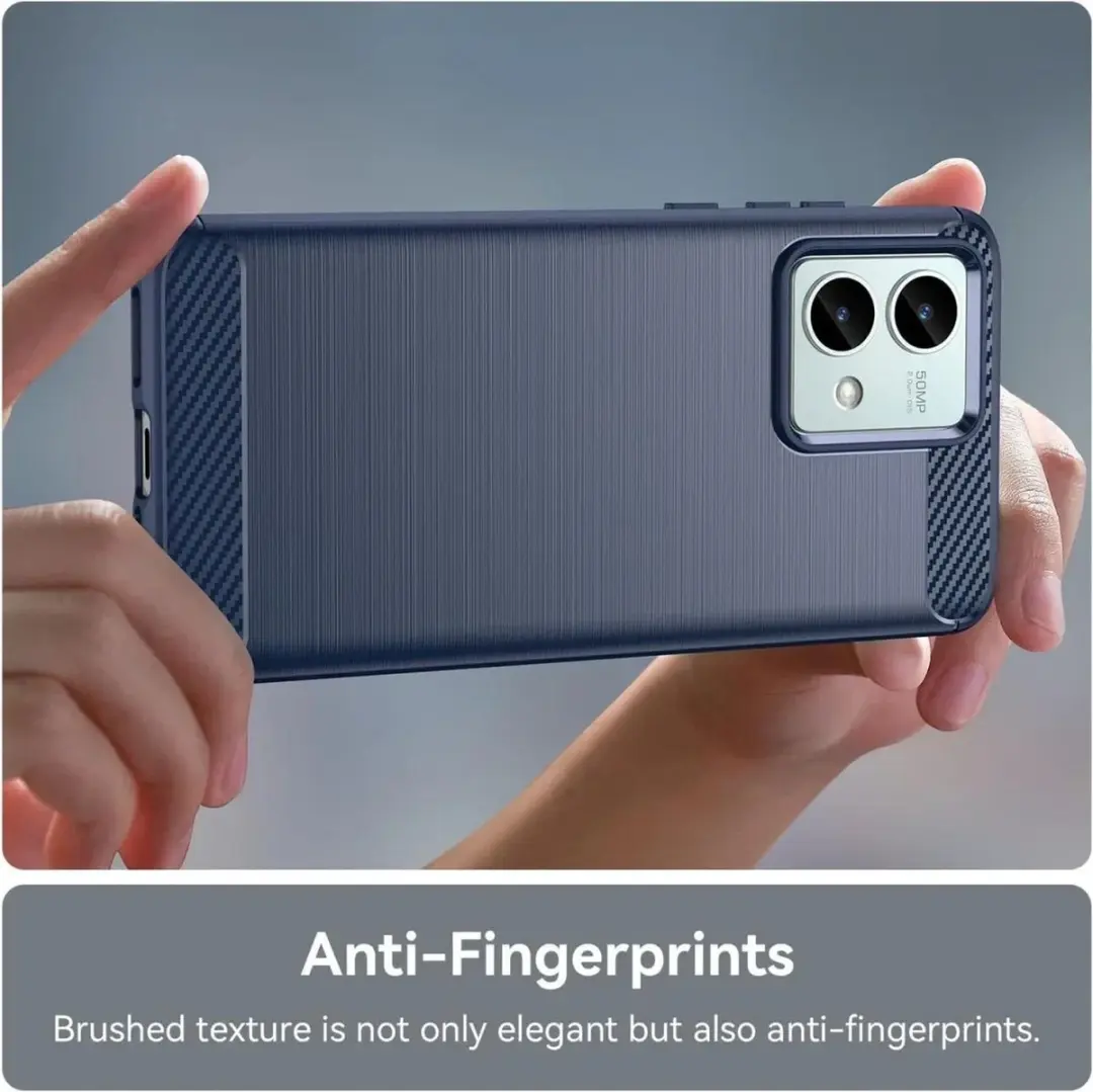 Selected TPU Hoesje Motorola Moto G85 - Blauw