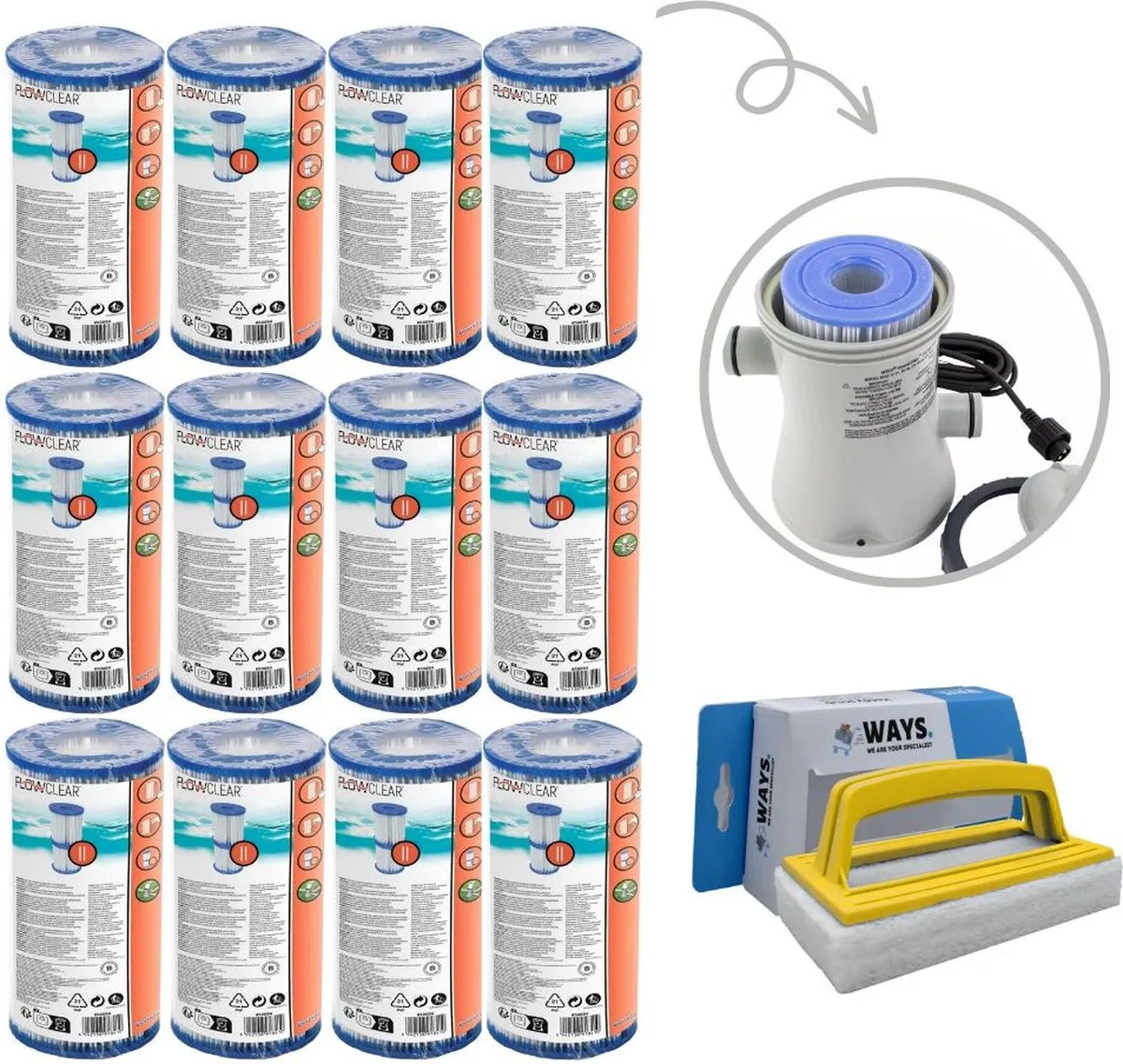 Bestway Type II Filters GKD