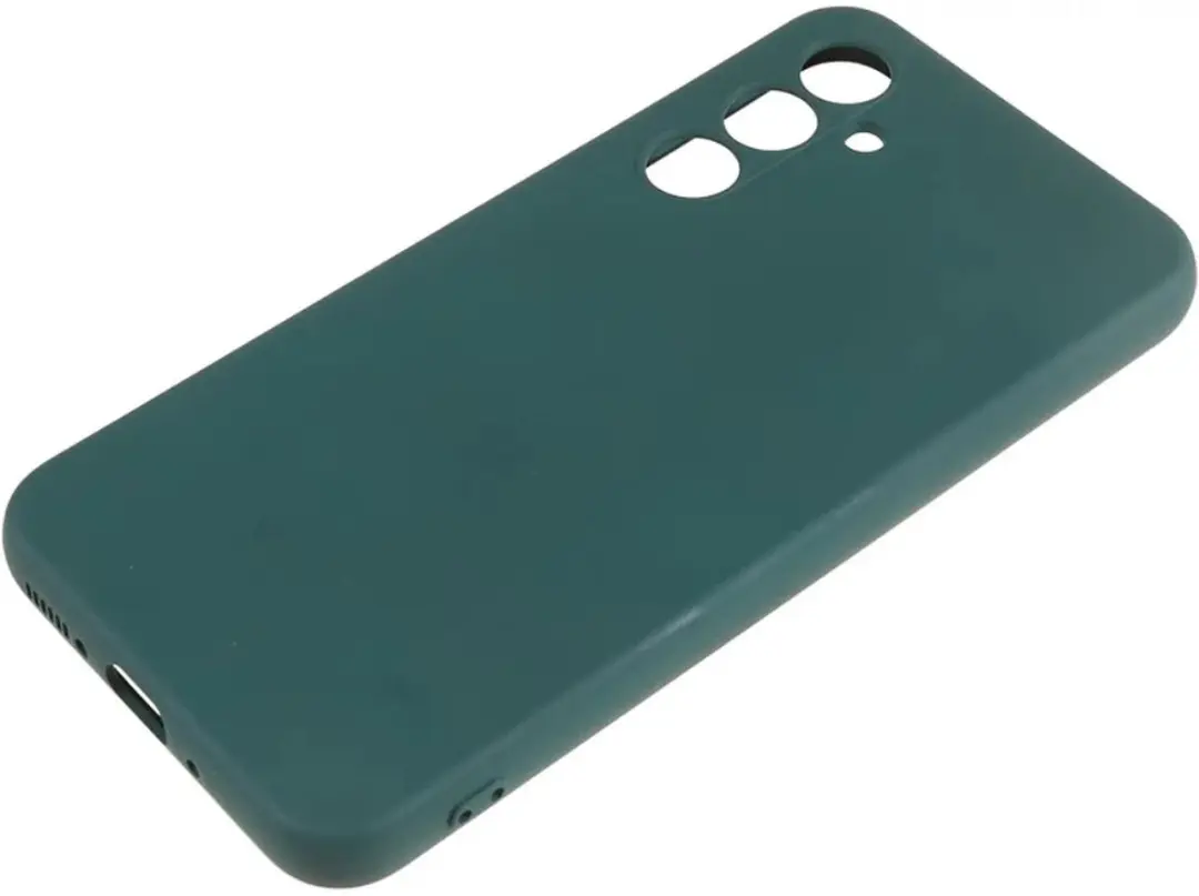 Selected Hoesje Samsung Galaxy A34 - Dun Flexibel TPU - Donkergroen - afbeelding 3 van 6