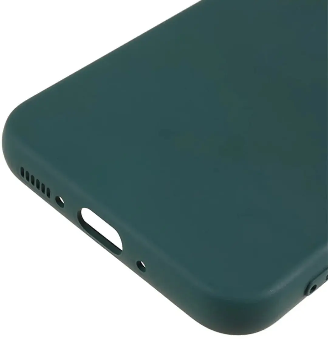 Selected Hoesje Samsung Galaxy A34 - Dun Flexibel TPU - Donkergroen - afbeelding 5 van 6