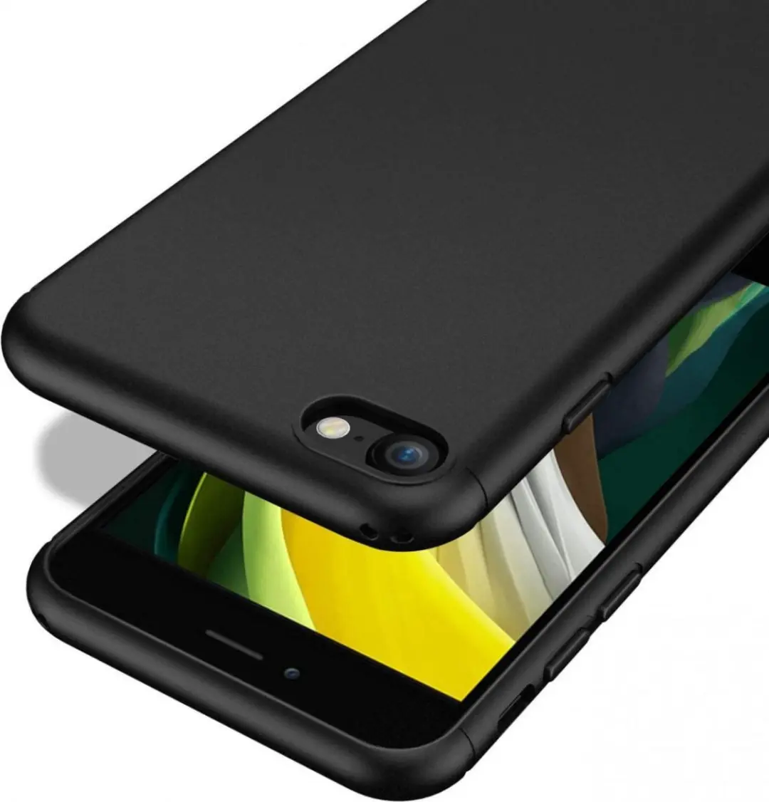 Selected by GSMpunt Transparant TPU Hoesje iPhone SE (2020/2022) - Zwart