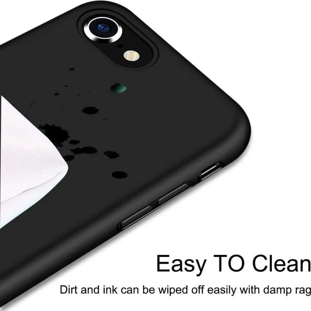 Selected by GSMpunt Transparant TPU Hoesje iPhone SE (2020/2022) - Zwart