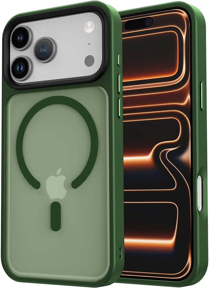 Selected iPhone 17 Pro Hoesje - Donker Groen - MagSafe - afbeelding 6 van 6