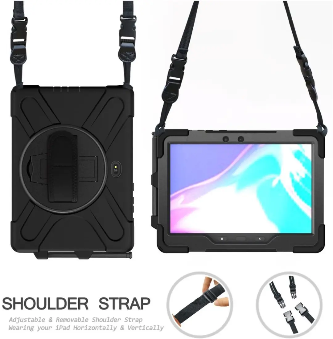 Selected Hoes Samsung Galaxy Tab Active5 Pro Back Cover - Zwart
