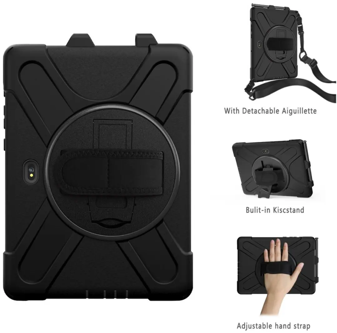 Selected Hoes Samsung Galaxy Tab Active5 Pro Back Cover - Zwart