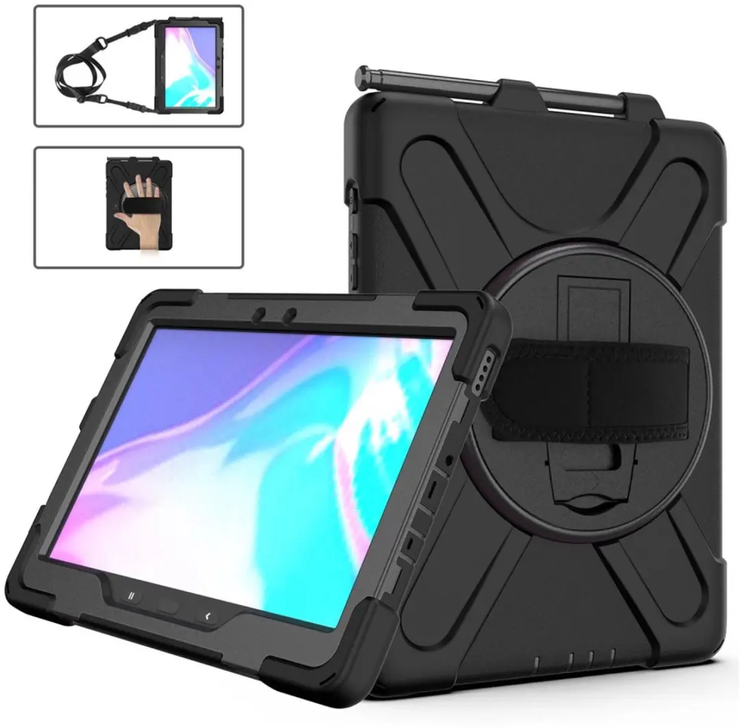 Selected Hoes Samsung Galaxy Tab Active5 Pro Back Cover - Zwart
