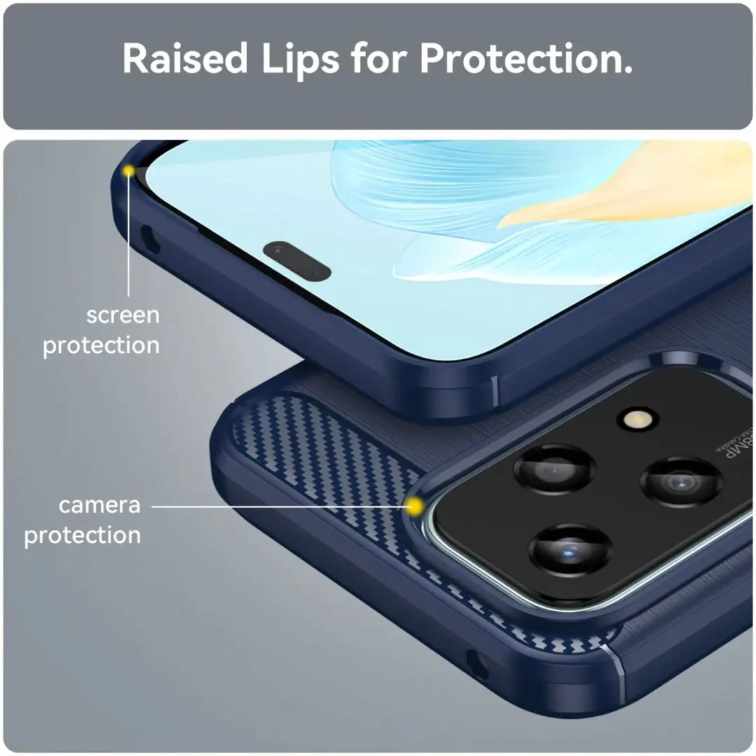 Selected TPU Hoesje Honor 200 Lite - Blauw