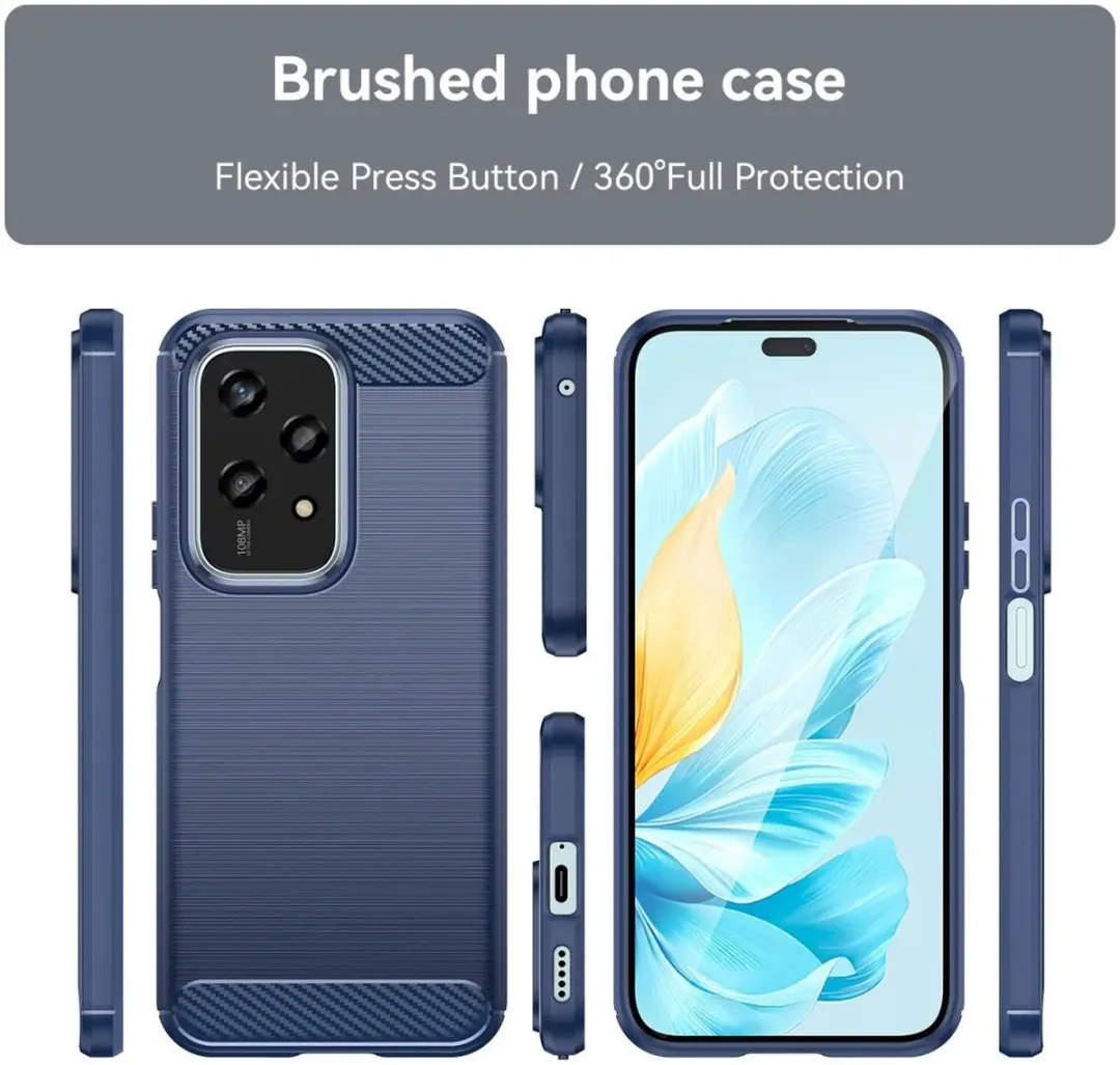 Selected TPU Hoesje Honor 200 Lite - Blauw