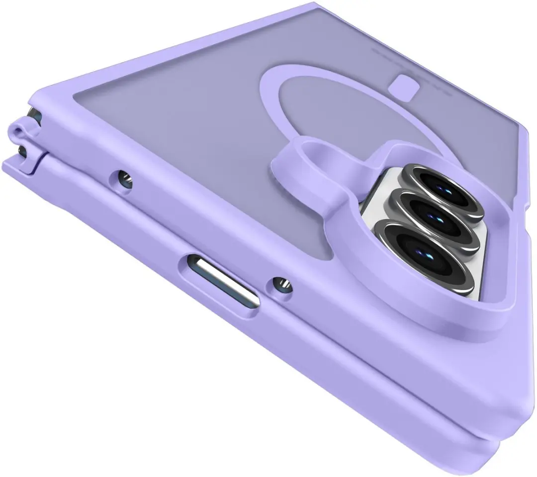 Selected Hoesje Samsung Galaxy Z Fold 7 - Paars - MagSafe - afbeelding 6 van 6