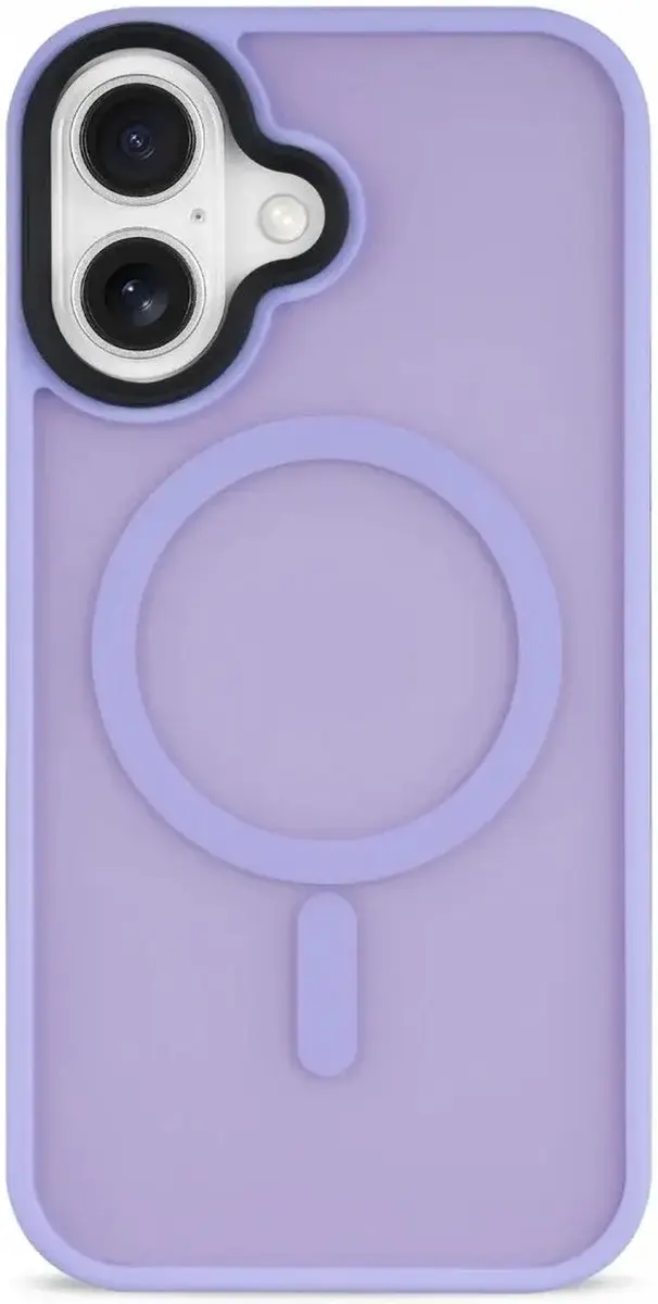 Selected iPhone 16 Hoesje - MagSafe - Paars - Matte