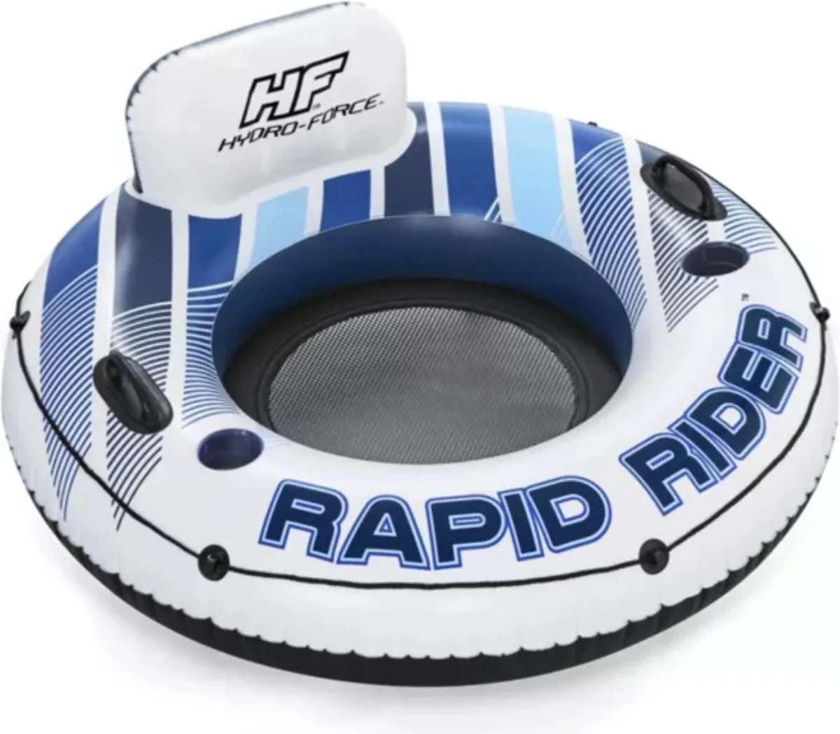 Bestway Zwemband 70.350.66.408 - Rugsteun & Bekerhouders - Wit/Blauw