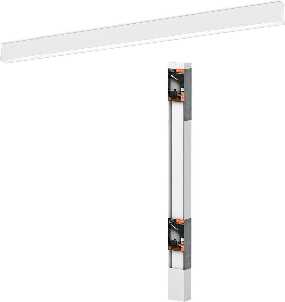 LEDVANCE Office Line Cuboid 30W Plafondlamp - 3500lm Koelwit 4000K - Wit