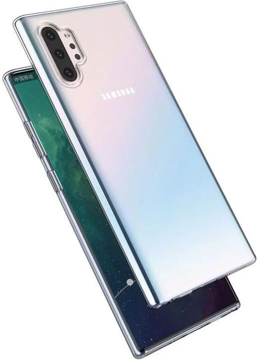 Selected Transparant TPU Hoesje Samsung Galaxy Note 10 Plus