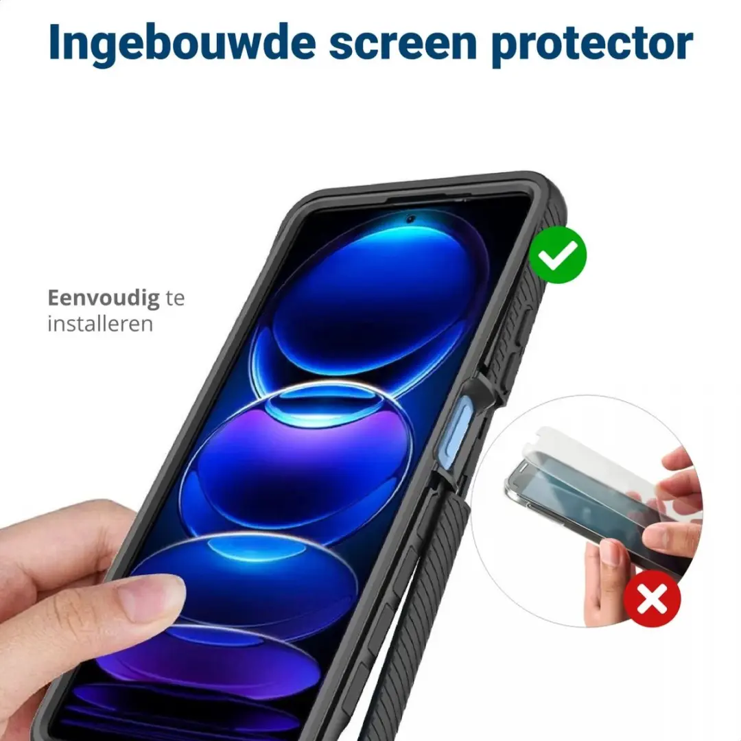 Selected by GSMpunt Xiaomi Redmi Note 12 Pro 5G/Poco X5 Pro Hoesje Blauw