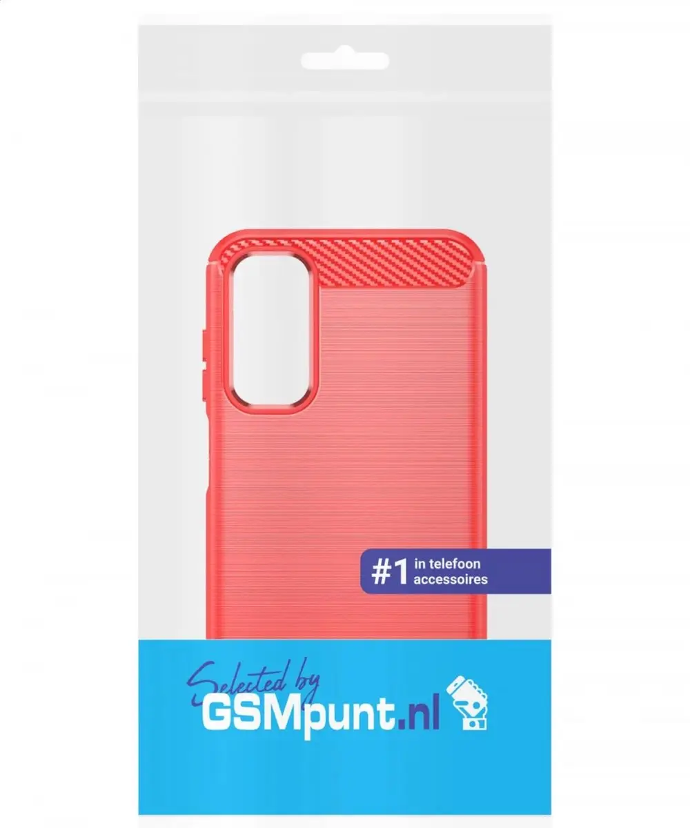 Selected TPU Hoesje Samsung Galaxy A15 - Rood - afbeelding 6 van 6