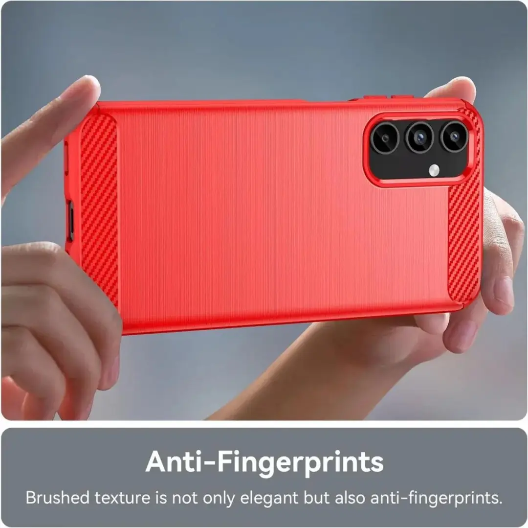 Selected TPU Hoesje Samsung Galaxy A15 - Rood