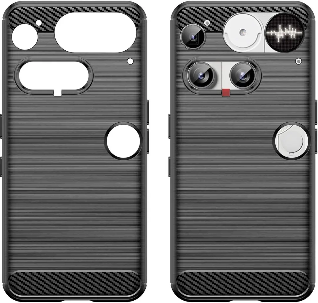 Selected TPU Hoesje Nothing Phone (3) - Zwart