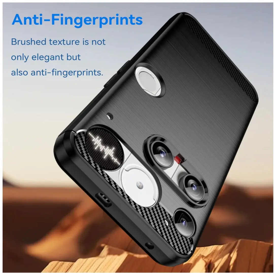 Selected TPU Hoesje Nothing Phone (3) - Zwart