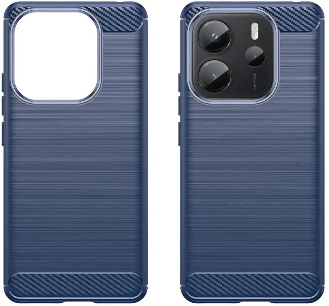 Selected TPU Hoesje Xiaomi Redmi Note 14S - Blauw