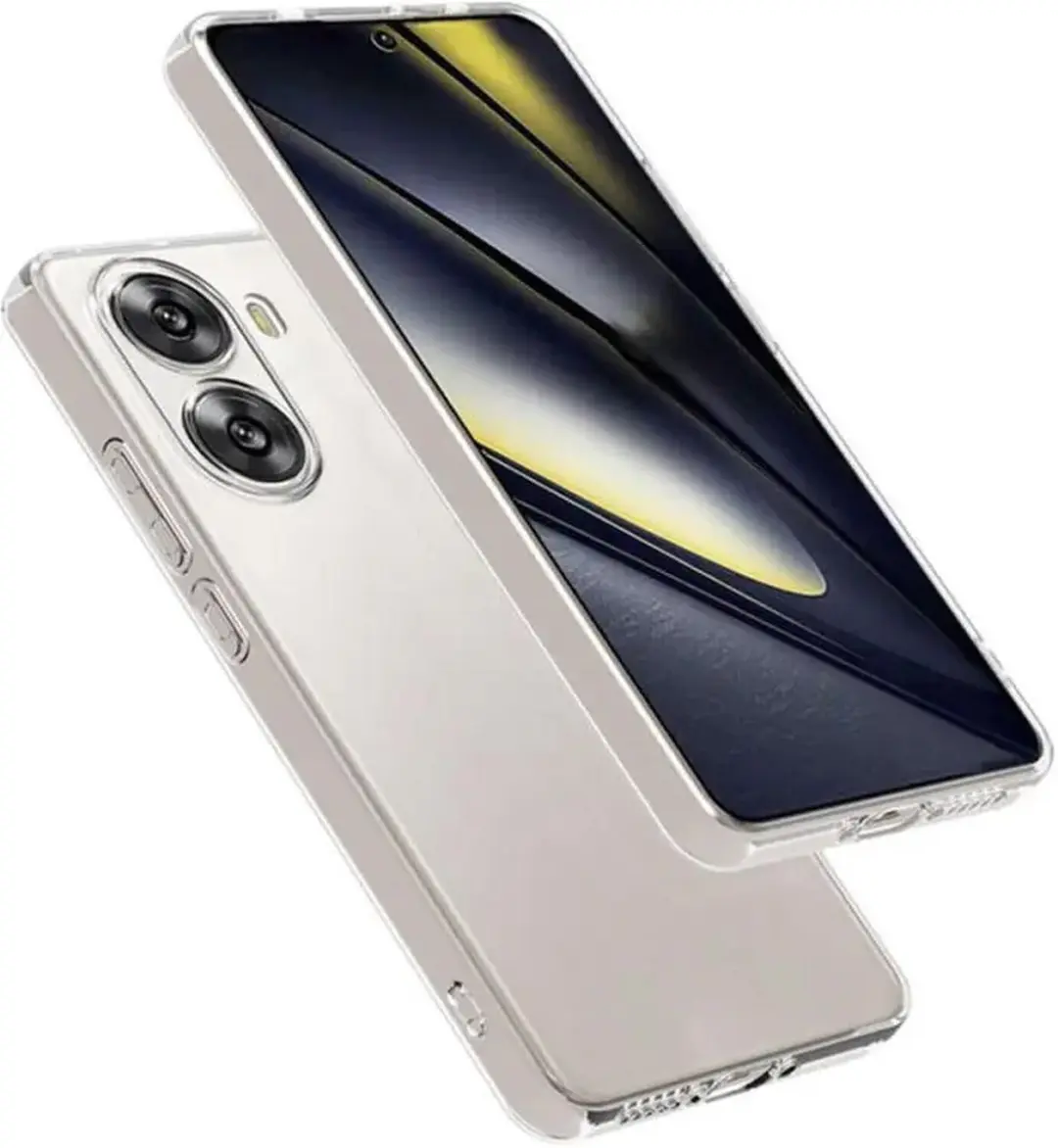 Selected Transparant TPU Hoesje Xiaomi Poco X7 Pro
