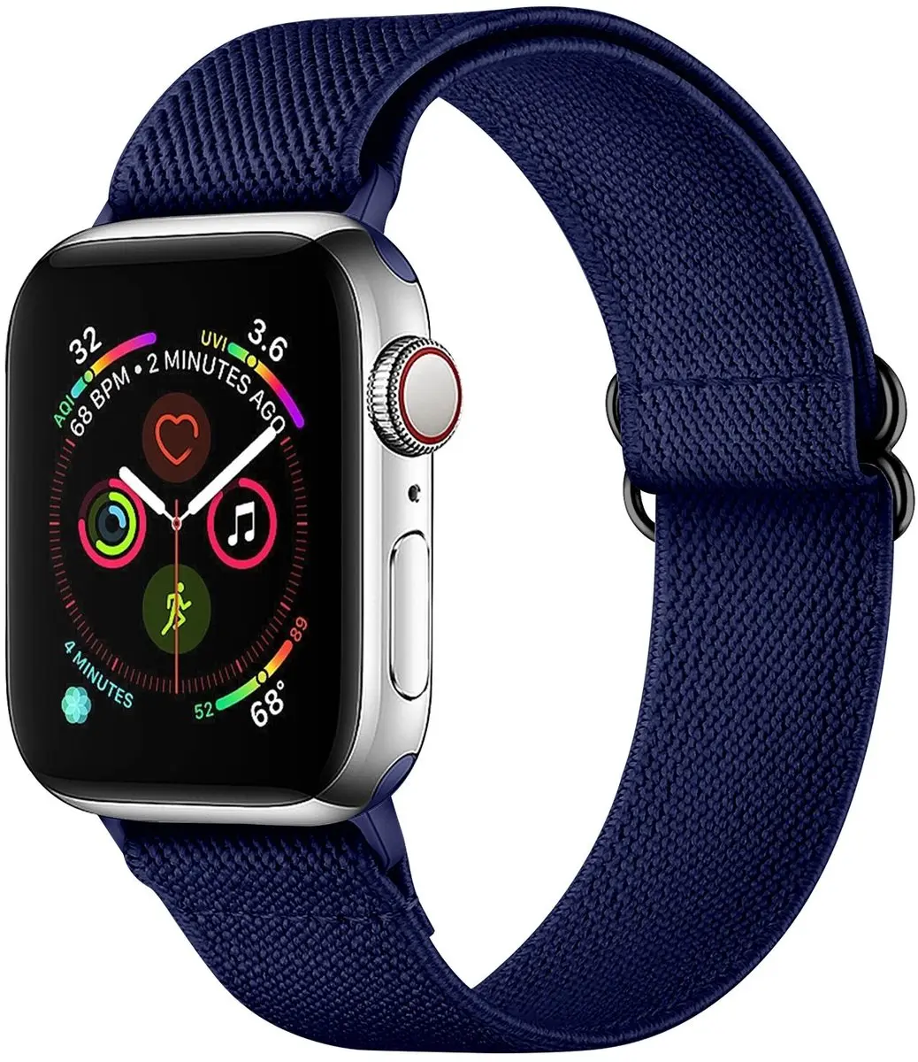 Selected SBG Nylon Horlogebandje Apple Watch