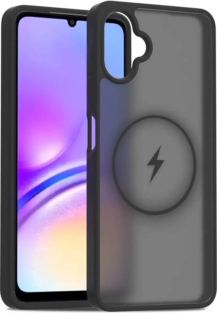 Selected Hoesje Samsung Galaxy A06 MagSafe - Matte Zwart