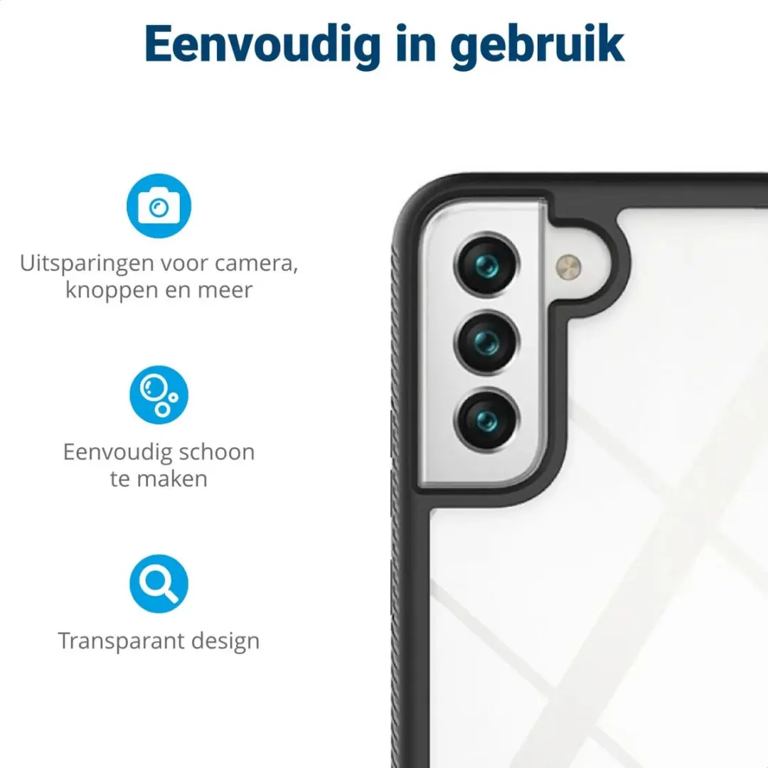 Selected Hoesje Samsung Galaxy S22 - Blauw - afbeelding 6 van 6