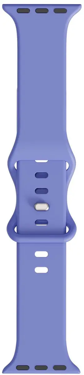 Selected SBG Siliconen Bandje Apple Watch Series 10 42mm - Paars
