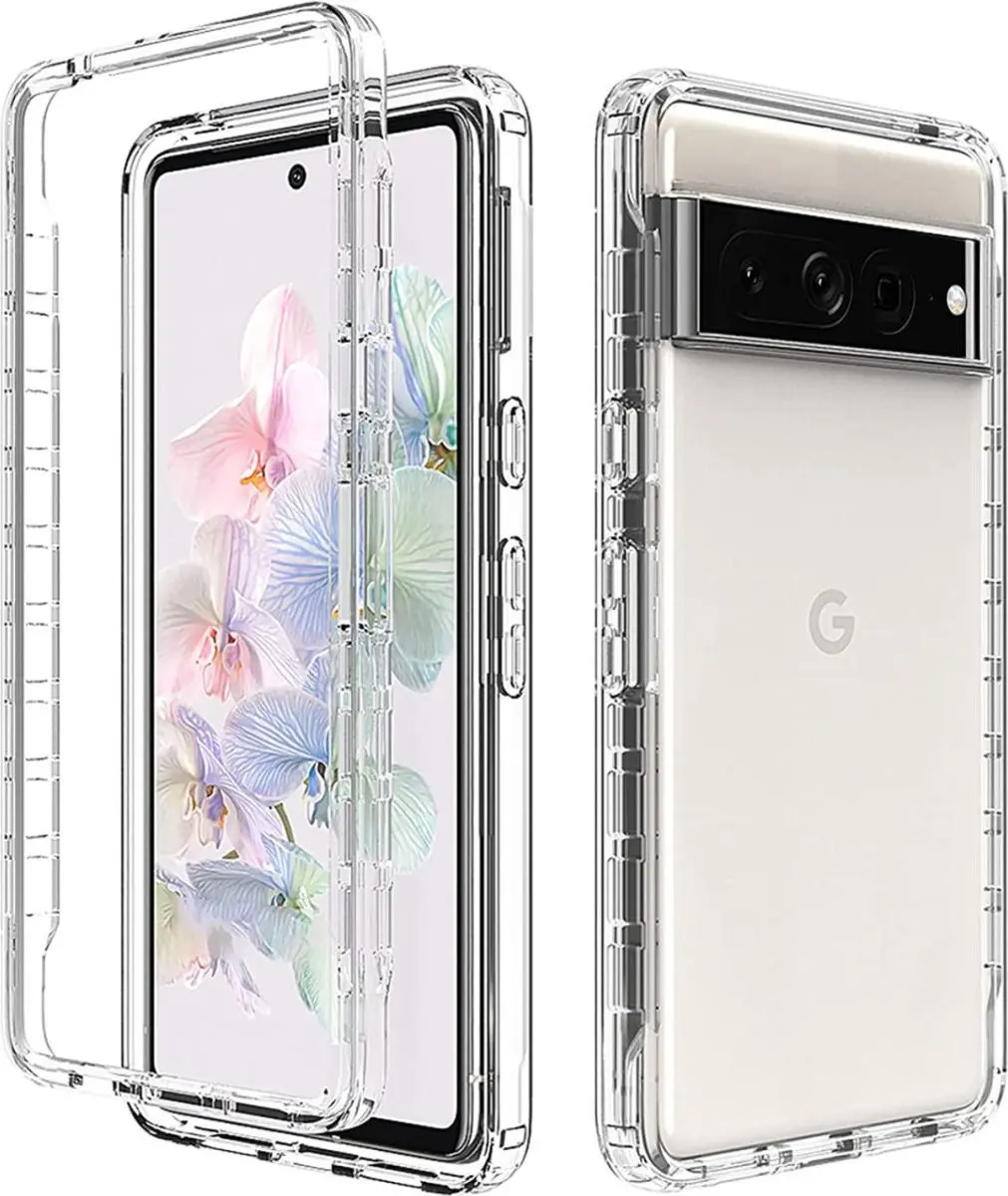 Selected by GSMpunt Transparant TPU Hoesje Google Pixel 7 Pro
