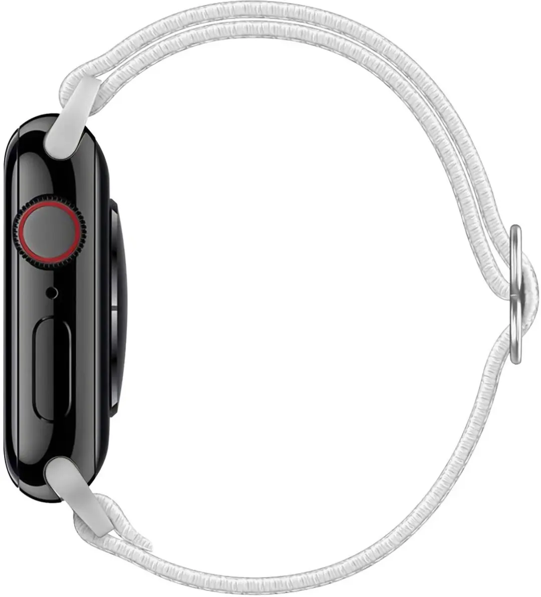 Selected SBG Nylon Horlogebandje Apple Watch - 38/40/42mm Wit