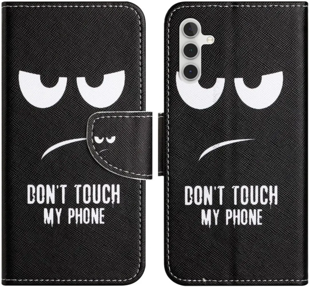 Selected Hoesje Samsung Galaxy A56 Book Case - Zwart
