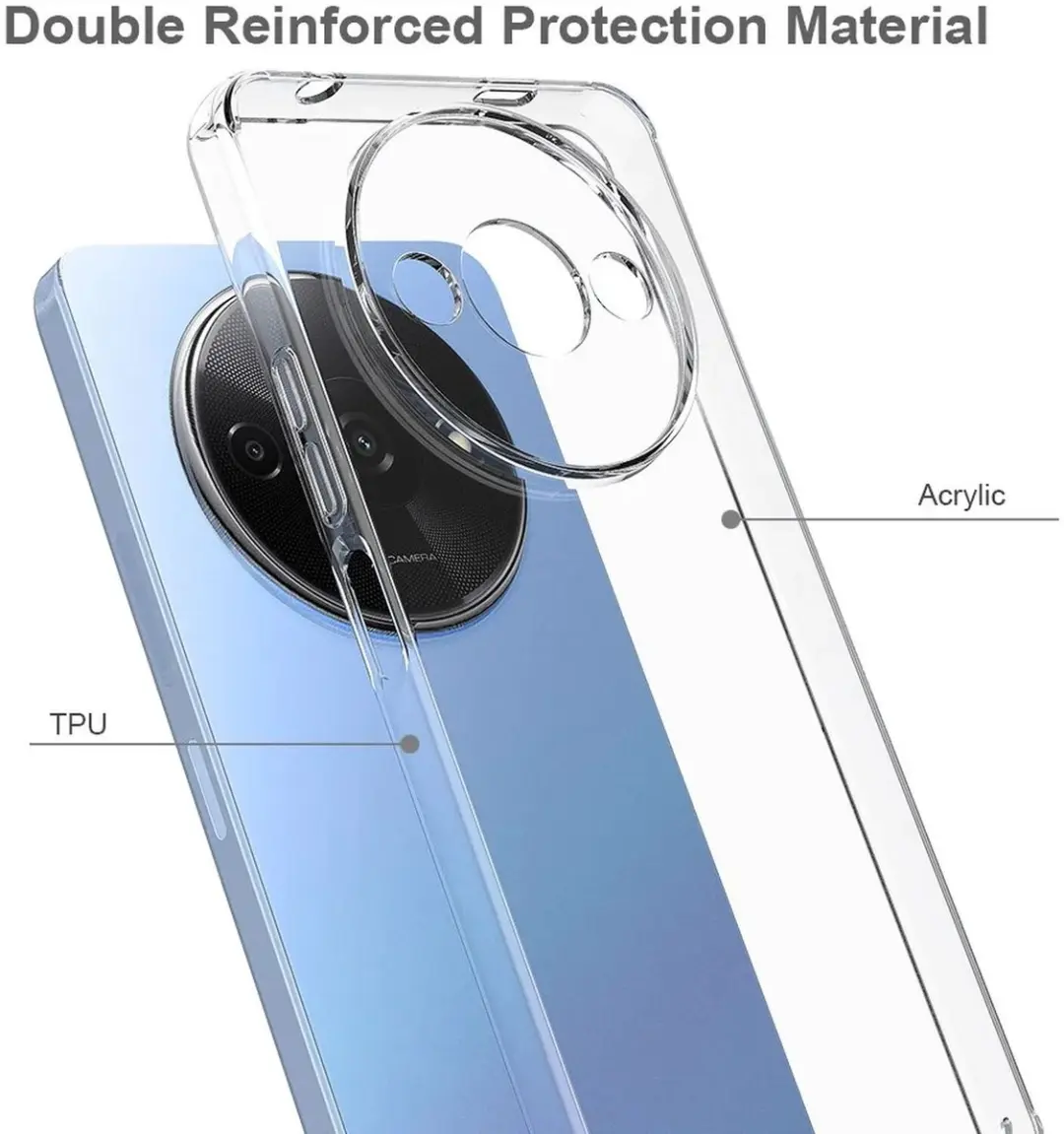 Selected Transparant TPU Hoesje Xiaomi Redmi A3