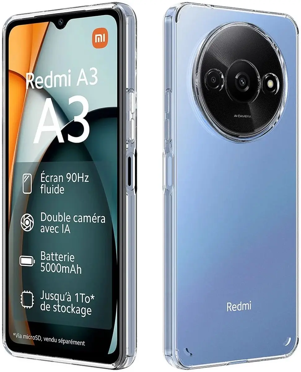 Selected Transparant TPU Hoesje Xiaomi Redmi A3