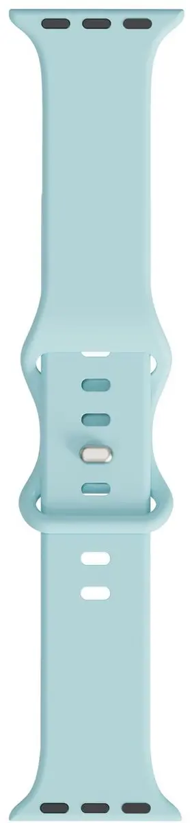 Selected SBG Siliconen Bandje Apple Watch 7 41mm - Blauw/ Groen