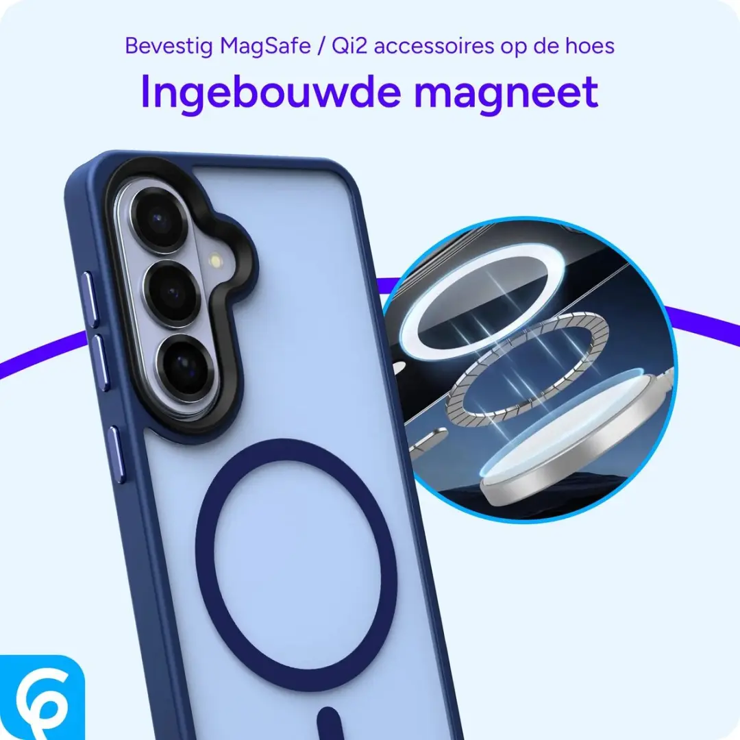 Selected Hoesje Samsung Galaxy S26 Plus MagSafe Blauw