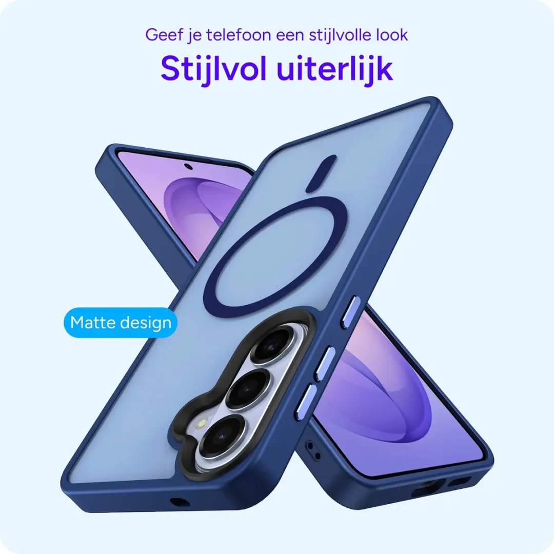 Selected Hoesje Samsung Galaxy S26 Plus MagSafe Blauw