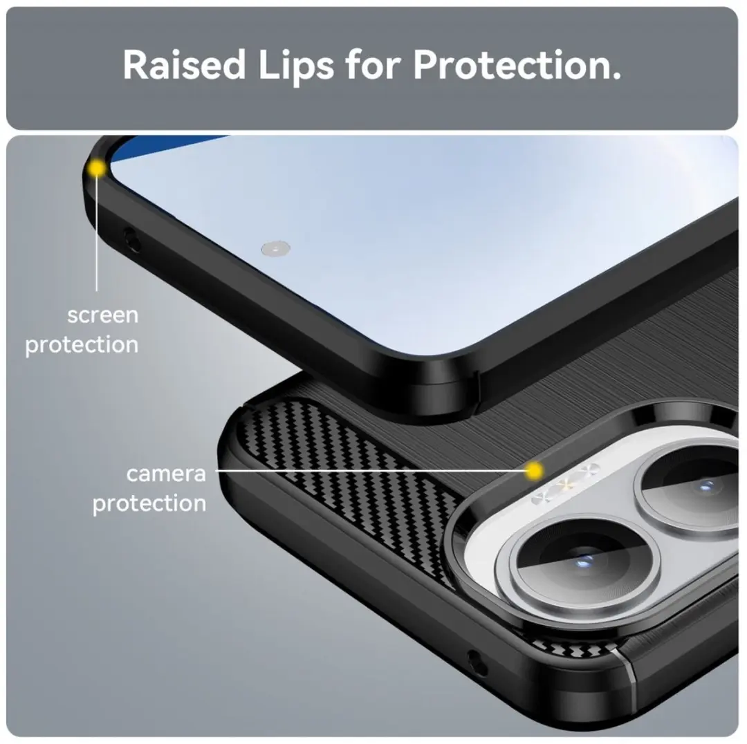 Selected by GSMpunt Xiaomi Poco F7 TPU Hoesje - Zwart