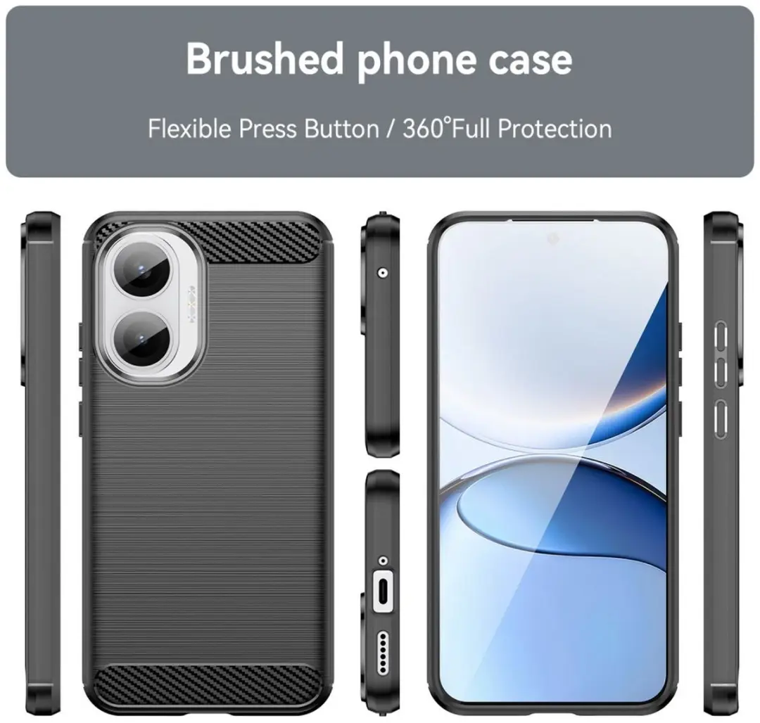Selected by GSMpunt Xiaomi Poco F7 TPU Hoesje - Zwart