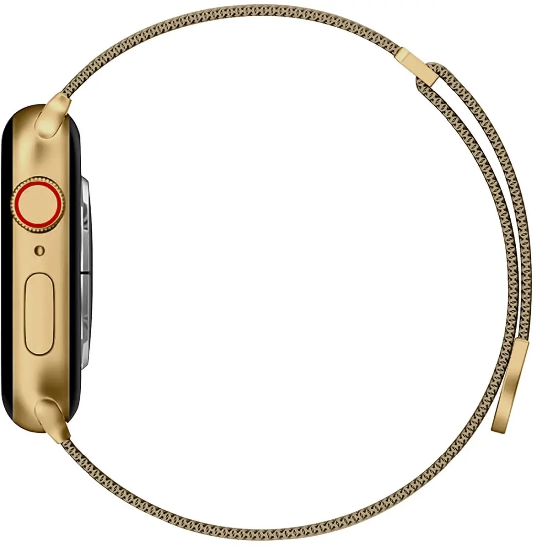 Selected SBG Milanees Horlogebandje Apple Watch - 38-42mm - Goud